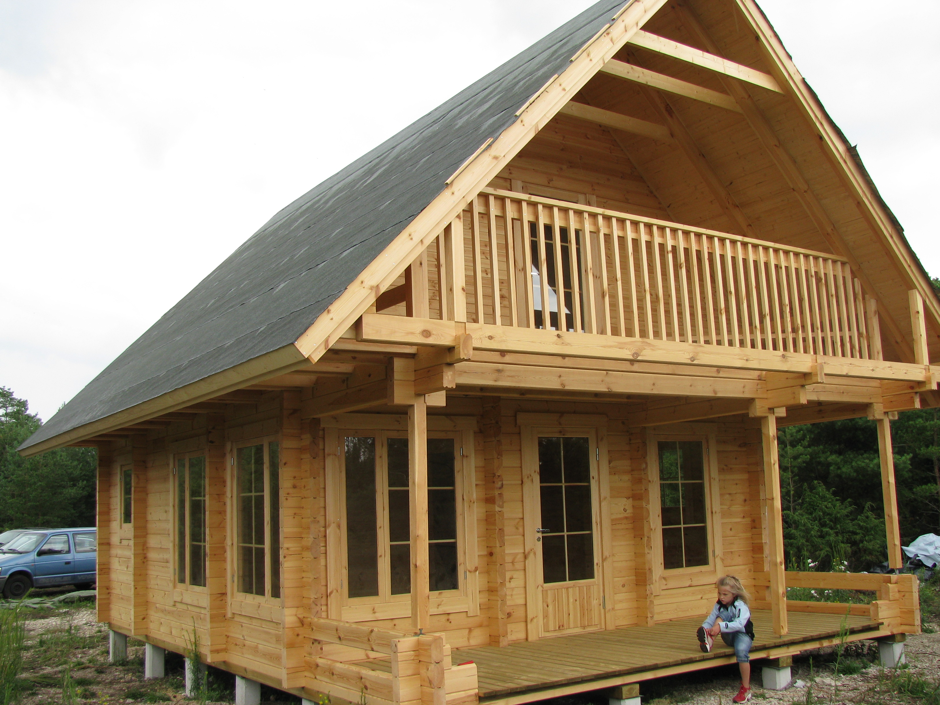 Huset uppe